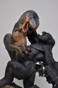 Kong vs T.Rex.