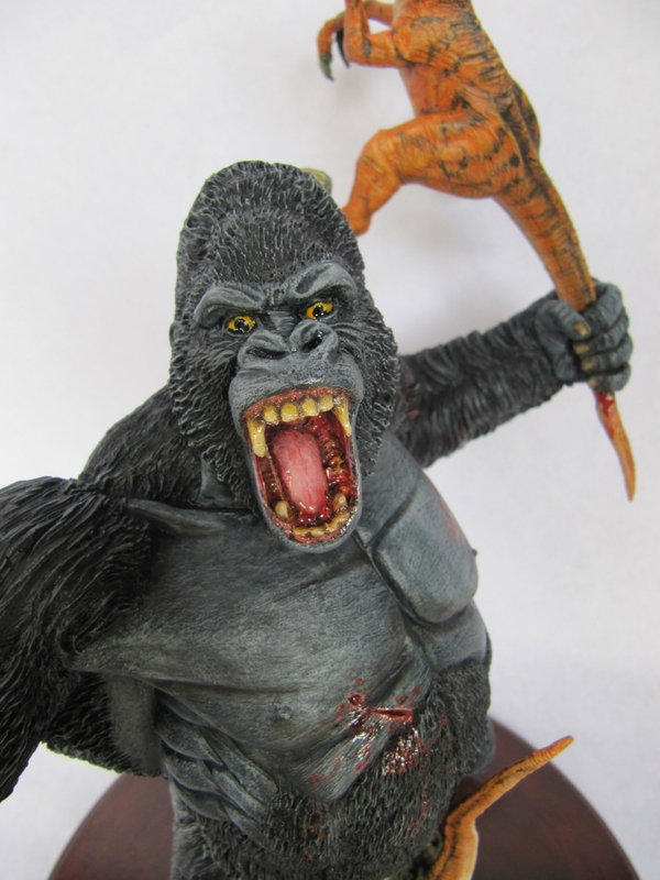 Kong Vs raptors.