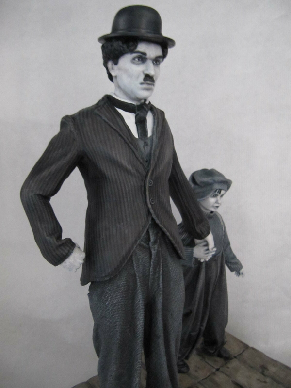 Charlot et le Kid.